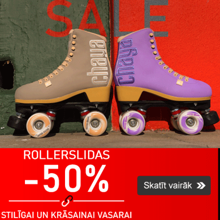 Rollerslidu izpardošana -50%