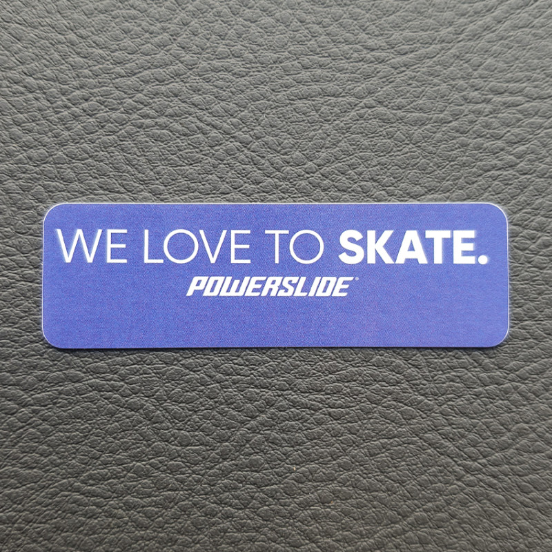 Powerslide We love to skate sticker