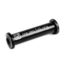 Ethic fork axle 1 peg black, 12 std