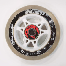 Powerslide 84mm/83a ABEC7 Clear/Black/White, 1 pcs.