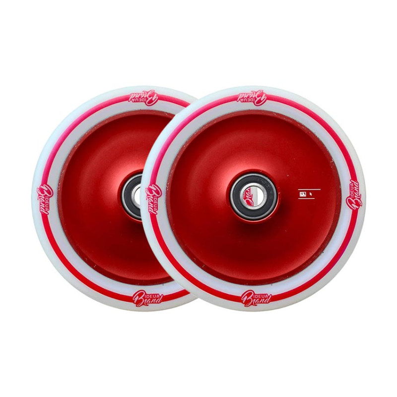 UrbanArtt Original 125mm 12std wheels red, 2 pcs.