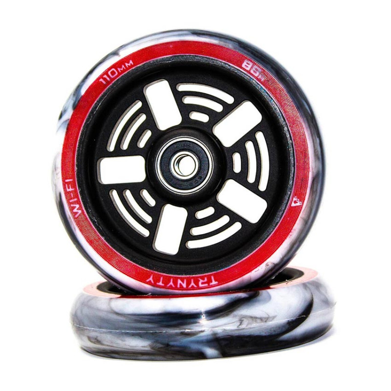 Trynyty Wi-Fi 110mm wheels black, 2 pcs.