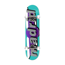 Madrid 7.25″ teal complete skateboard