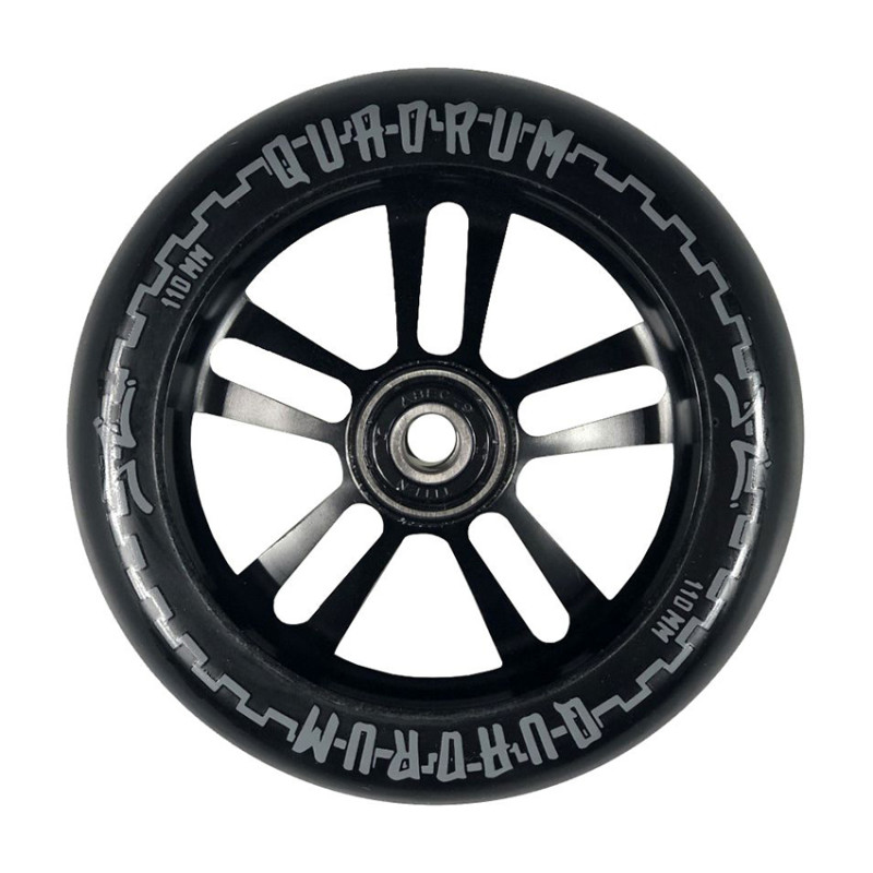 AO Quadrum V3 110mm black scooter wheels, 1 pcs.