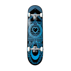 Blueprint Home Heart complete 7.75″ blue/black skateboard