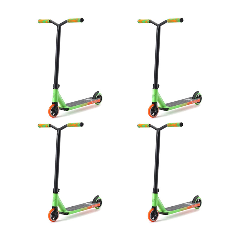 Blunt One S3 green/orange scooter, 4 pcs.