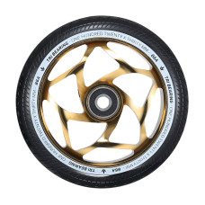 Blunt TRI bearing 120x30mm gold/black scooter wheels, 1 pcs.