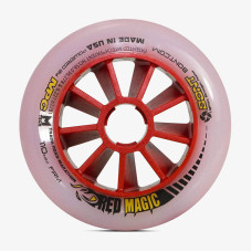 Bont MPC Red Magic 110mm Firm inline skate wheels, 6 pcs.