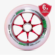 Bont MPC Red Magic Hardcore 125mm X Firm inline skate wheels, 6 pcs.