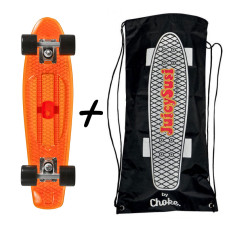 Choke clear orange penny cruiser skrituļdēlis