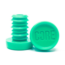 Core bar ends teal 17-19mm, 2 pcs.