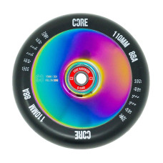 Core Hollowcore V2 110mm black/neochrome skrejriteņu riteņi, 1 gab.