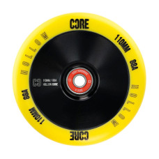 Core Hollowcore V2 110mm yellow/black колеса для самокатов, 1 шт.