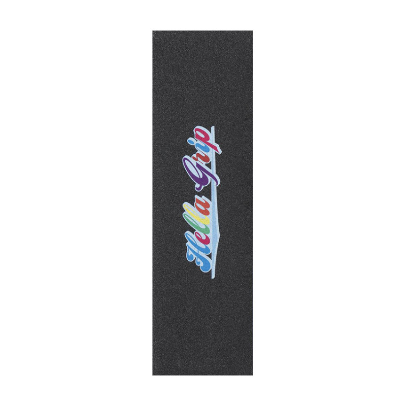 Hella Grip Classic Rainbow on Black griptape шкурка для самокатов