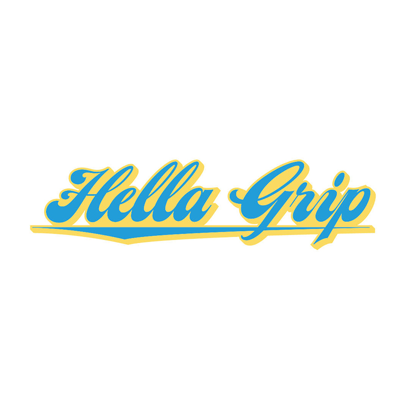 Hella Grip logo scooter sticker