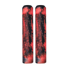 Longway Twister grips marble red scooter hand grips