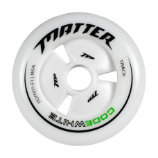 Matter Code White 110mm F1 86a inline skate wheels, 1 pcs.