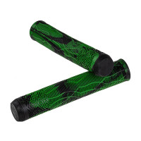 NKD Shadow green/black scooter hand grips