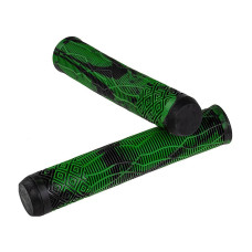 NKD Shadow green/black scooter hand grips skrejriteņu rokturi