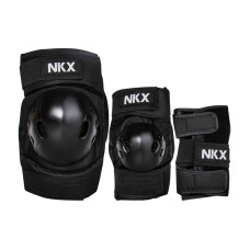 NKX Kids 3-Pack black bērnu aizsargu komplekts