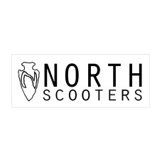 North scooter logo scooter sticker