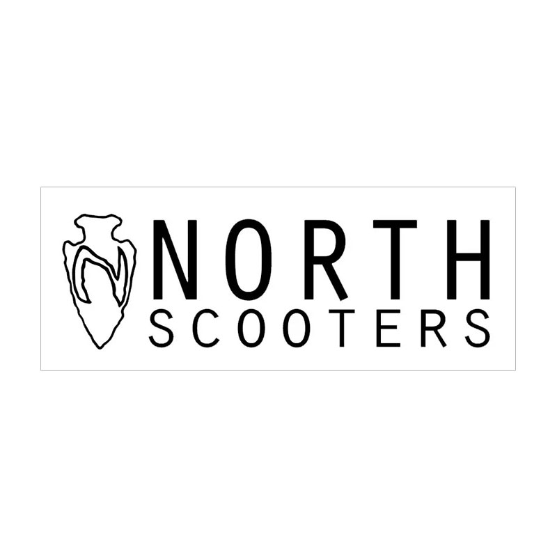 North scooter logo sticker наклейка