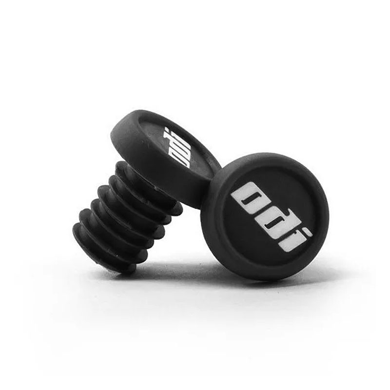 ODI bar ends black 17-19mm, 2 pcs.