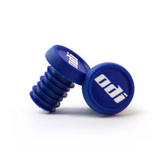 ODI bar ends blue 17-19mm, 2 pcs.