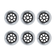 Powerslide Accel 110mm/85a inline skate wheels, 6 pcs.