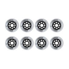 Powerslide Accel 90mm/85a inline skate wheels, 8 pcs.