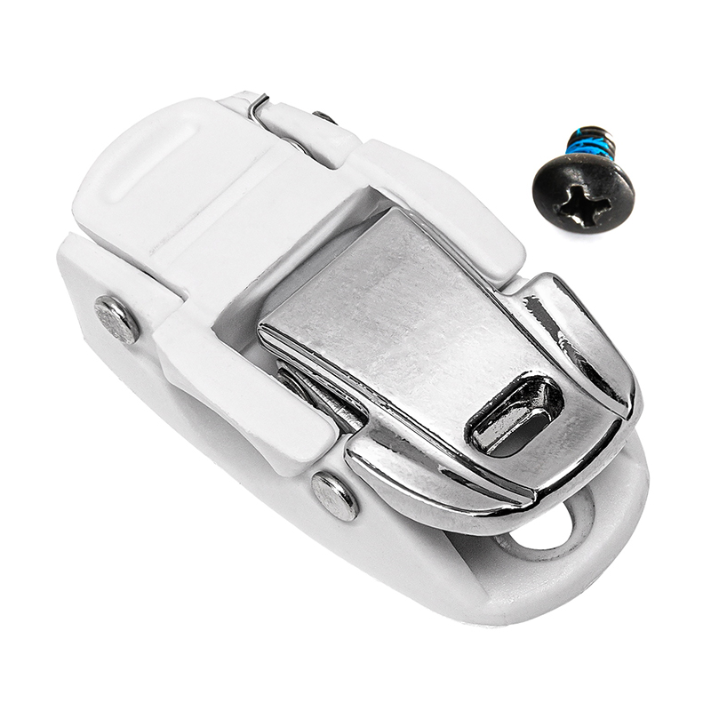 Powerslide Crown buckle white, 1 gab.