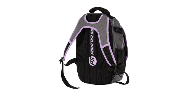 Powerslide Fitness Dark Grey Purple Backpack