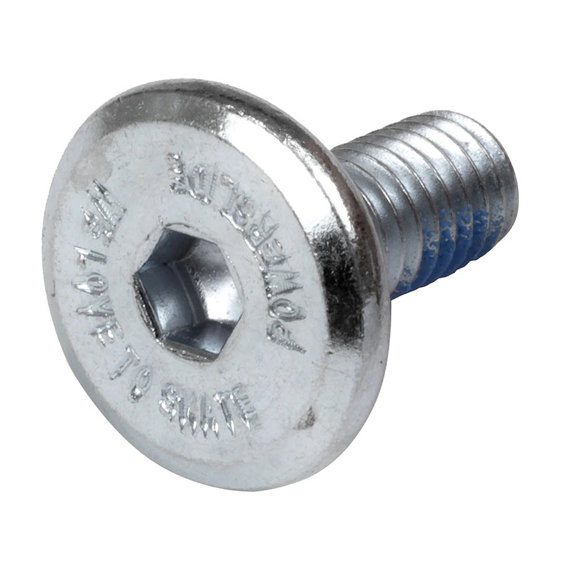 Powerslide hex mounting screw L14mm M6 Big Head, 1 pcs.