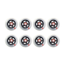 Powerslide Spinner 90mm/88a + WCD ABEC9 inline skate wheels, 8 pcs.