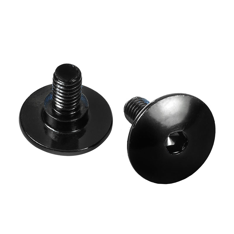 Powerslide Swell and Kaze cuff screw set black, 2 шт.