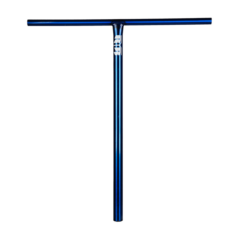 Raptor chromoly T bar 680x622mm blue skrejriteņu stūre