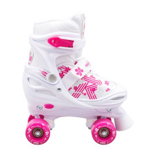 Roces Quaddy 3.0 adjustable girls kids rollerskates