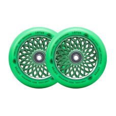 Root Lotus 110mm radiant green scooter wheels, 2 pcs.