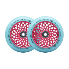 Root Lotus 110mm rocket pink/isotope scooter wheels, 2 pcs.