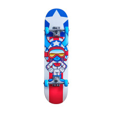 Speed Demons Characters 7.25″ stars black/white/red skateboard