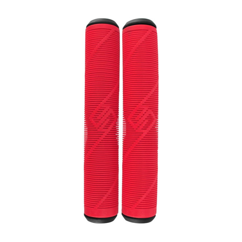 Striker red scooter hand grips