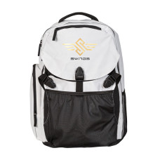 SWINGS bag white/gold skrituļslidu mugursoma