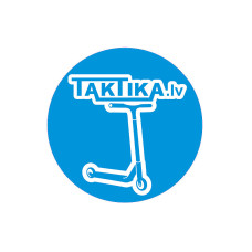 Taktika.lv scooters Round blue M sticker uzlīme