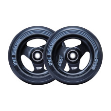 Tilt Stage I 120x30mm 8std black scooter wheels, 2 pcs.