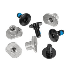 Powerslide Sway/Zoom cuff screws set black, 4 gab.